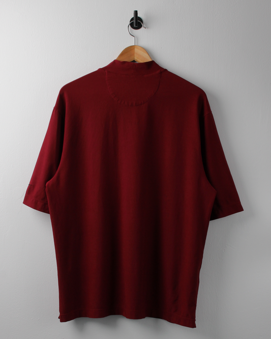 00s Nike Burgundy Mock Neck (L)