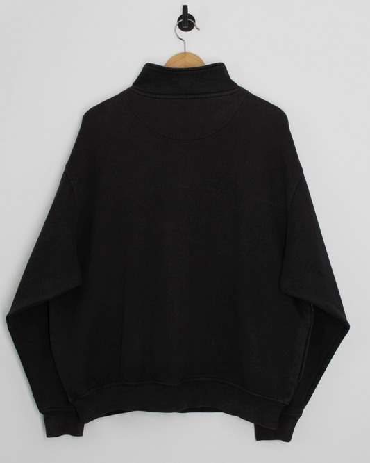 00s Nike Shield Logo Navy Quarter Zip Sweatshirt (L)