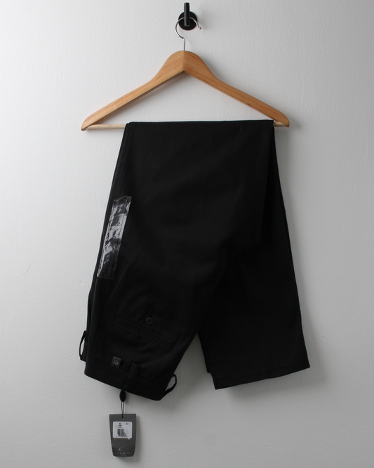00s Nike Golf Black Pleated Golf Trousers with Tags (32W 32L)