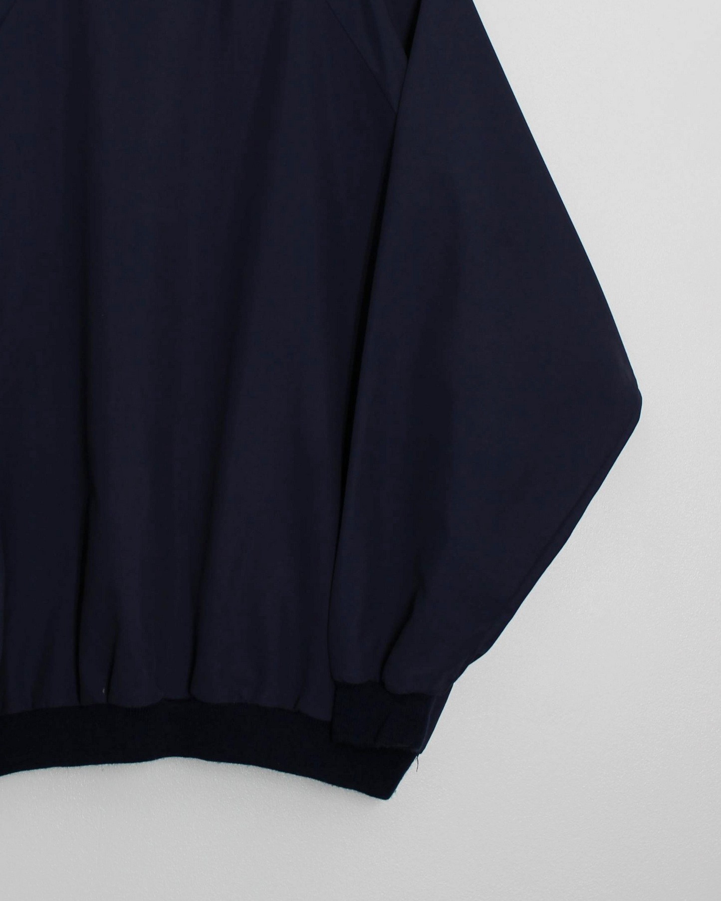90s Oakmont Navy Turtle Neck Windbreaker (L)