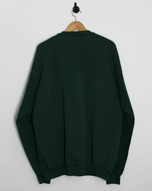 Van Heusen Green St Andrews Graphic Crewneck Sweatshirt (XL)