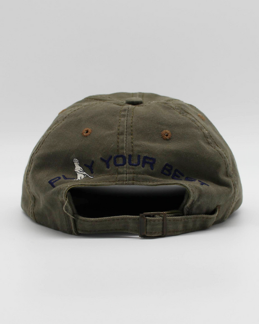 90s Ping ‘Mr Ping’ Khaki Green Cap