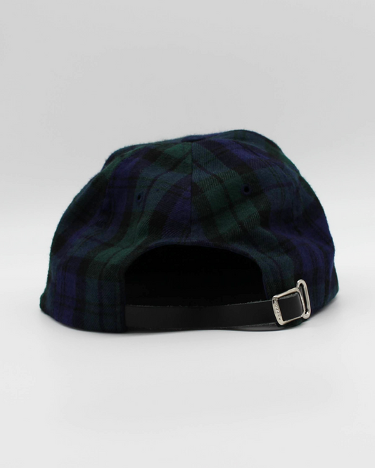 90s Royal Troon Plaid Tartan Strapback Cap