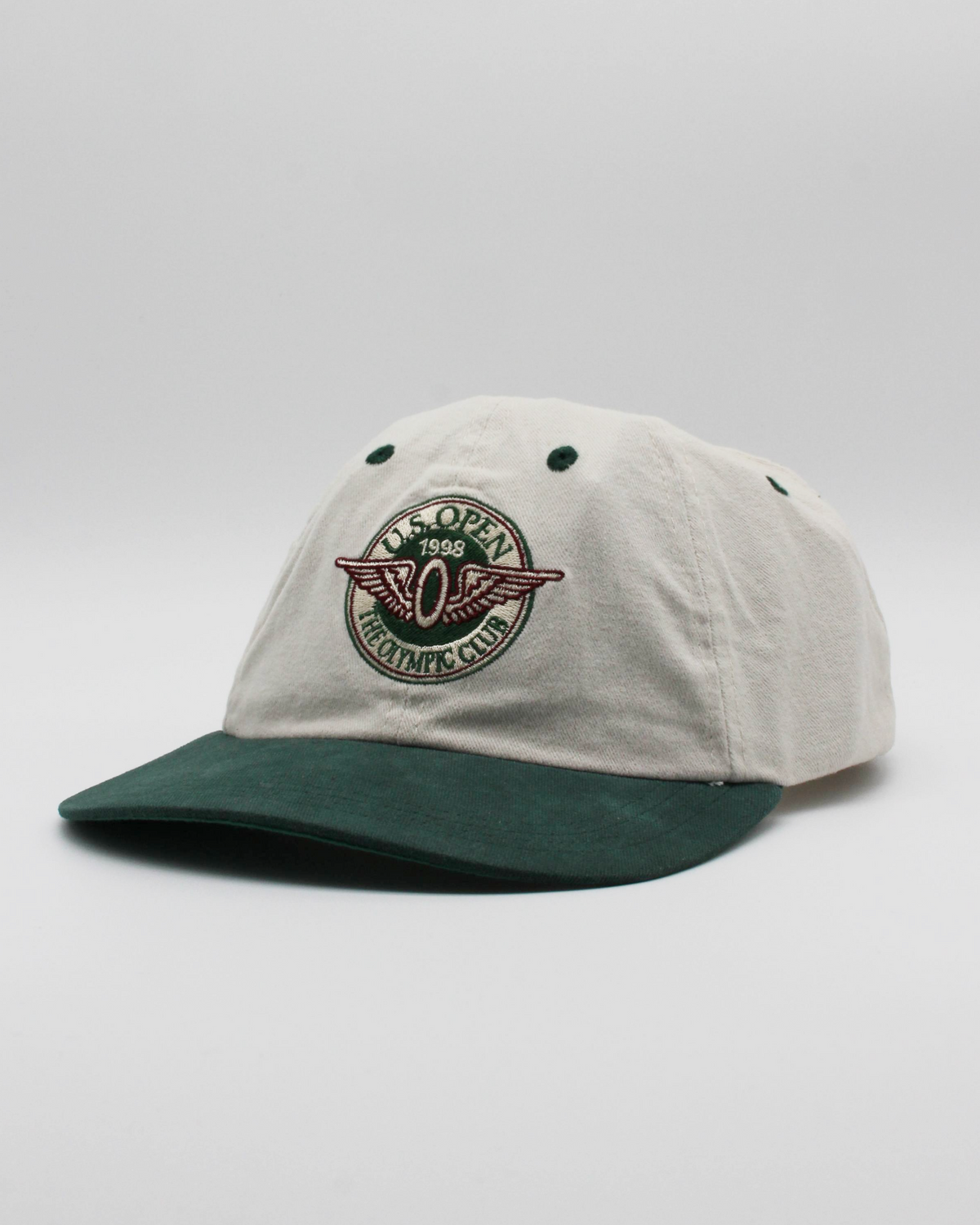 ‘98 US Open The Olympic Club White & Green Cap
