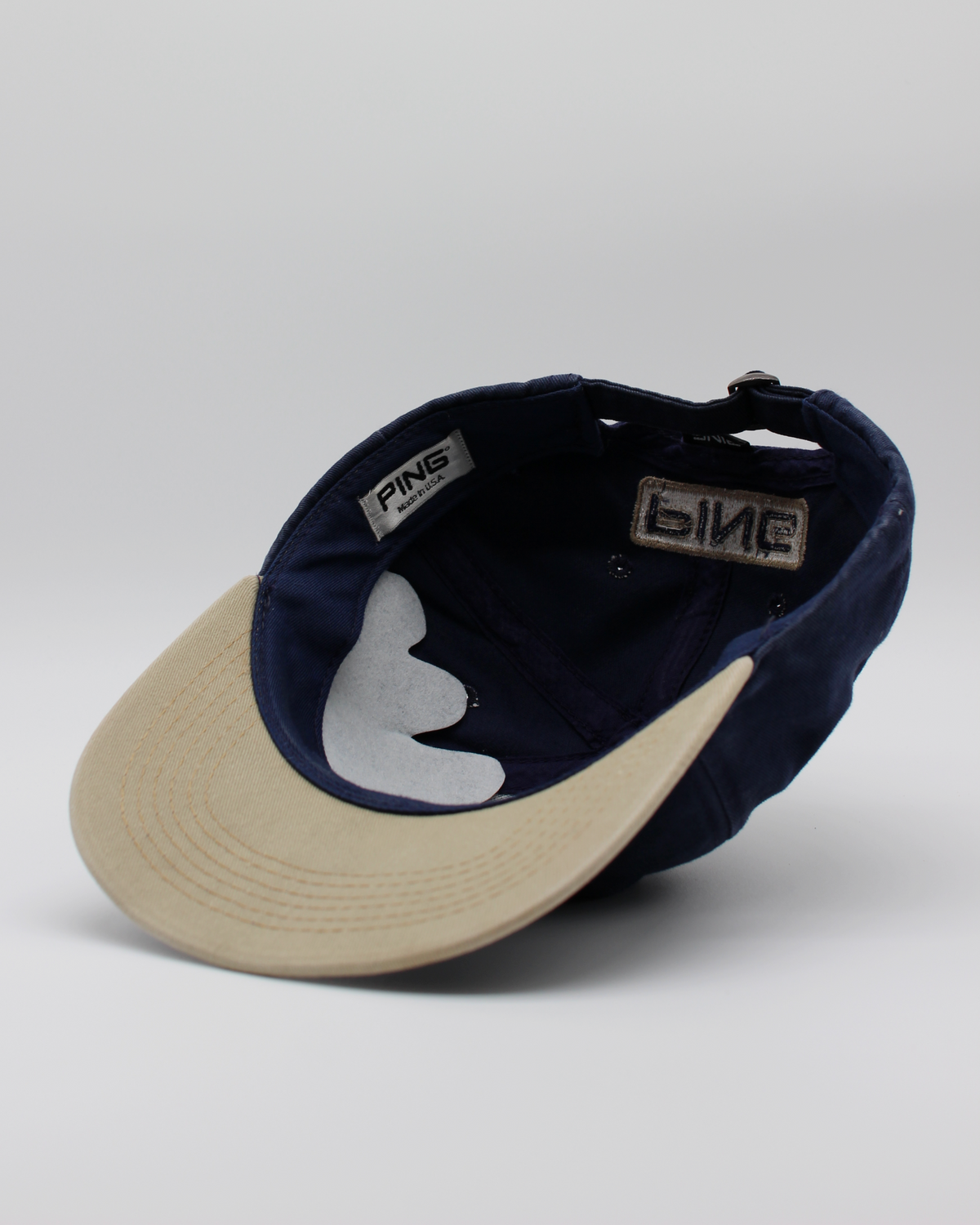 90s Ping ‘Mr Ping’ Logo Navy Cap