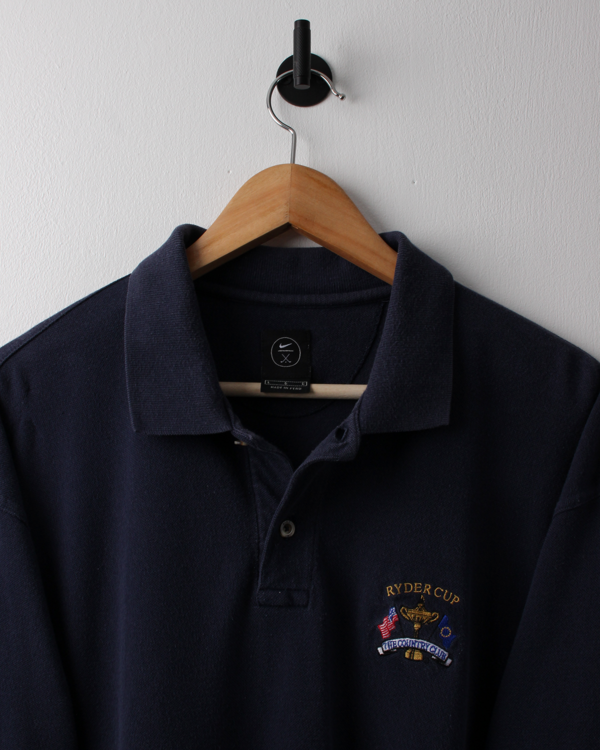 90s Nike Ryder Cup The Country Club Navy Polo (XL)