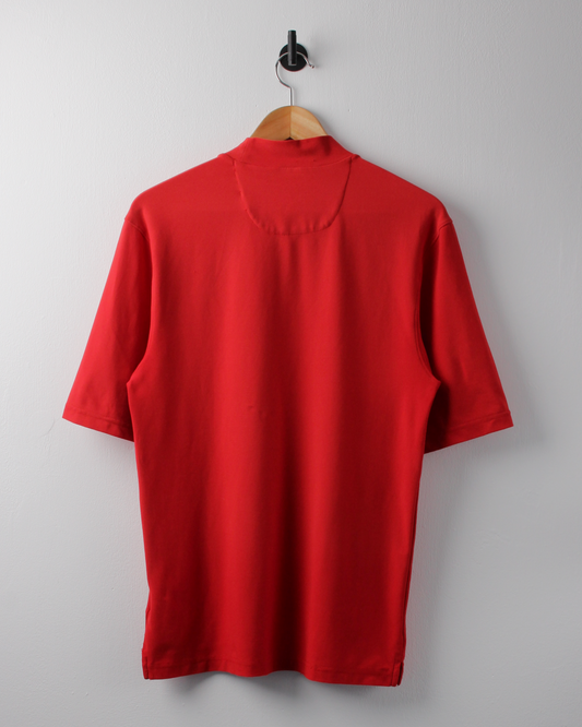 00s Nike Red Dri-Fit Mock Neck (S)