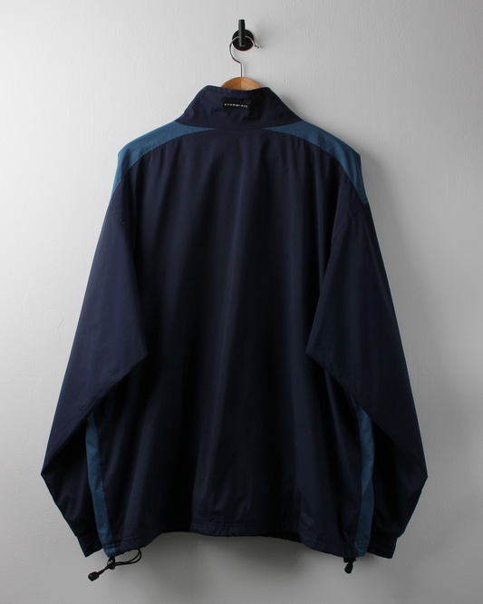 00s Nike Navy & Blue Storm-Fit Quarter Zip Jacket (L)