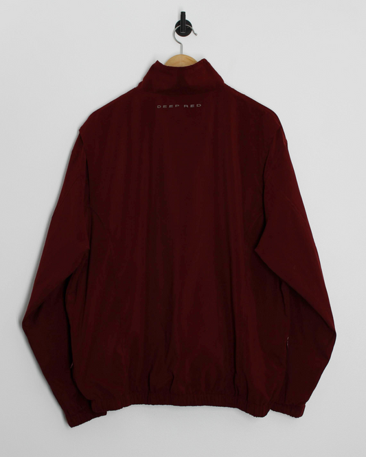 00s Wilson Deep Red Full Zip Jacket (L)