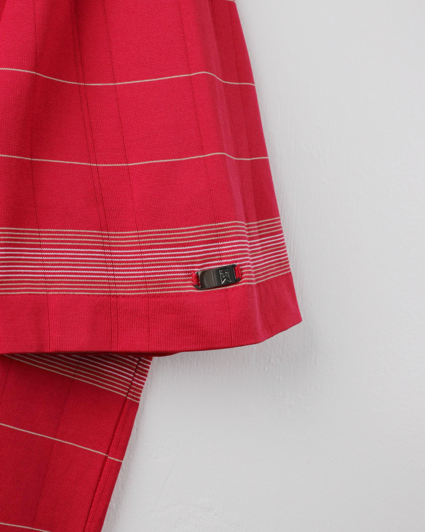 00s Nike Tiger Woods Red Striped Polo (L)