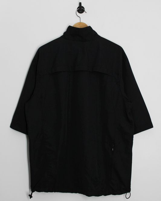 00s Nike Black Short Sleeve Windbreaker (XL)