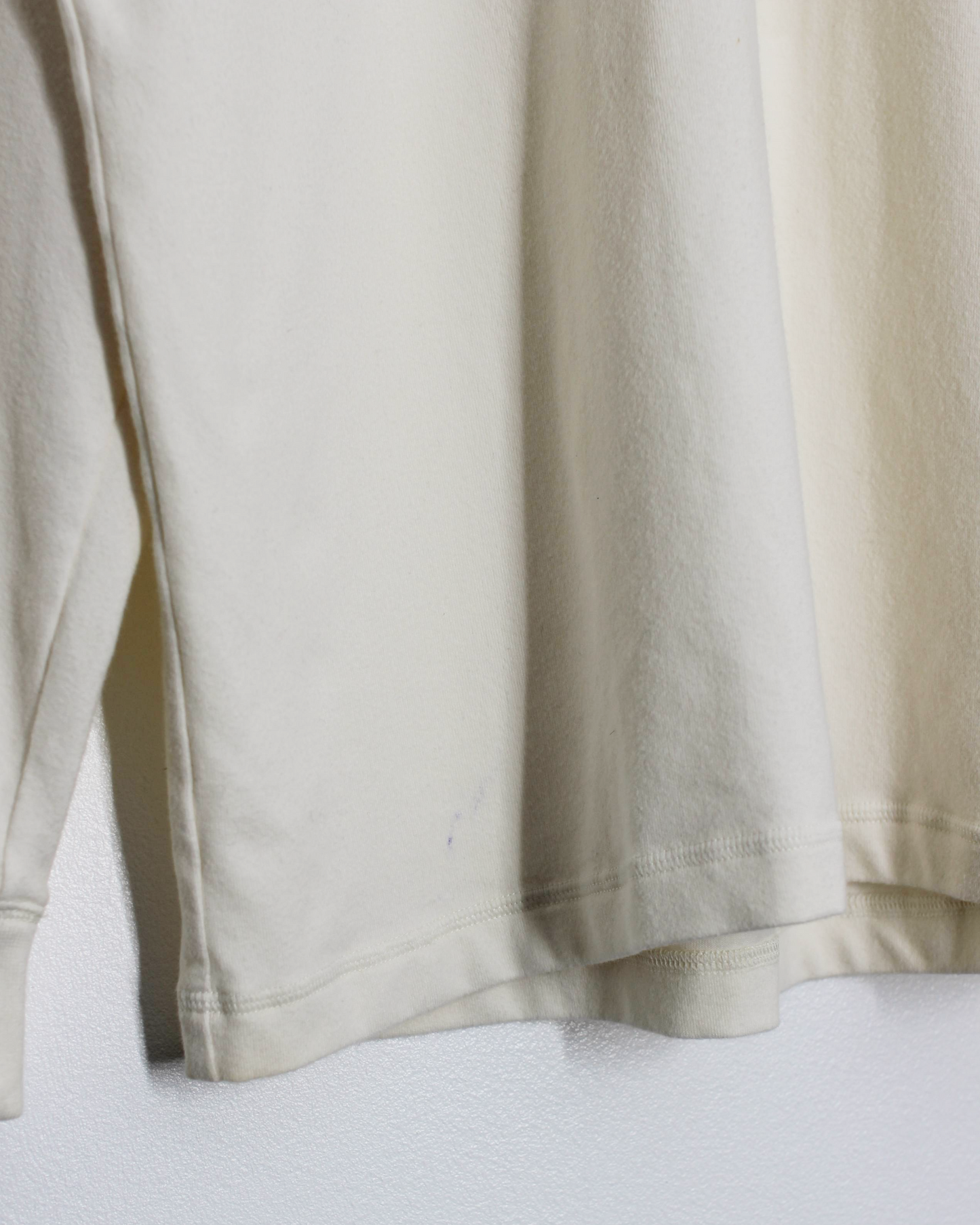 00s Adidas Cream Long Sleeve Turtle Neck (L)