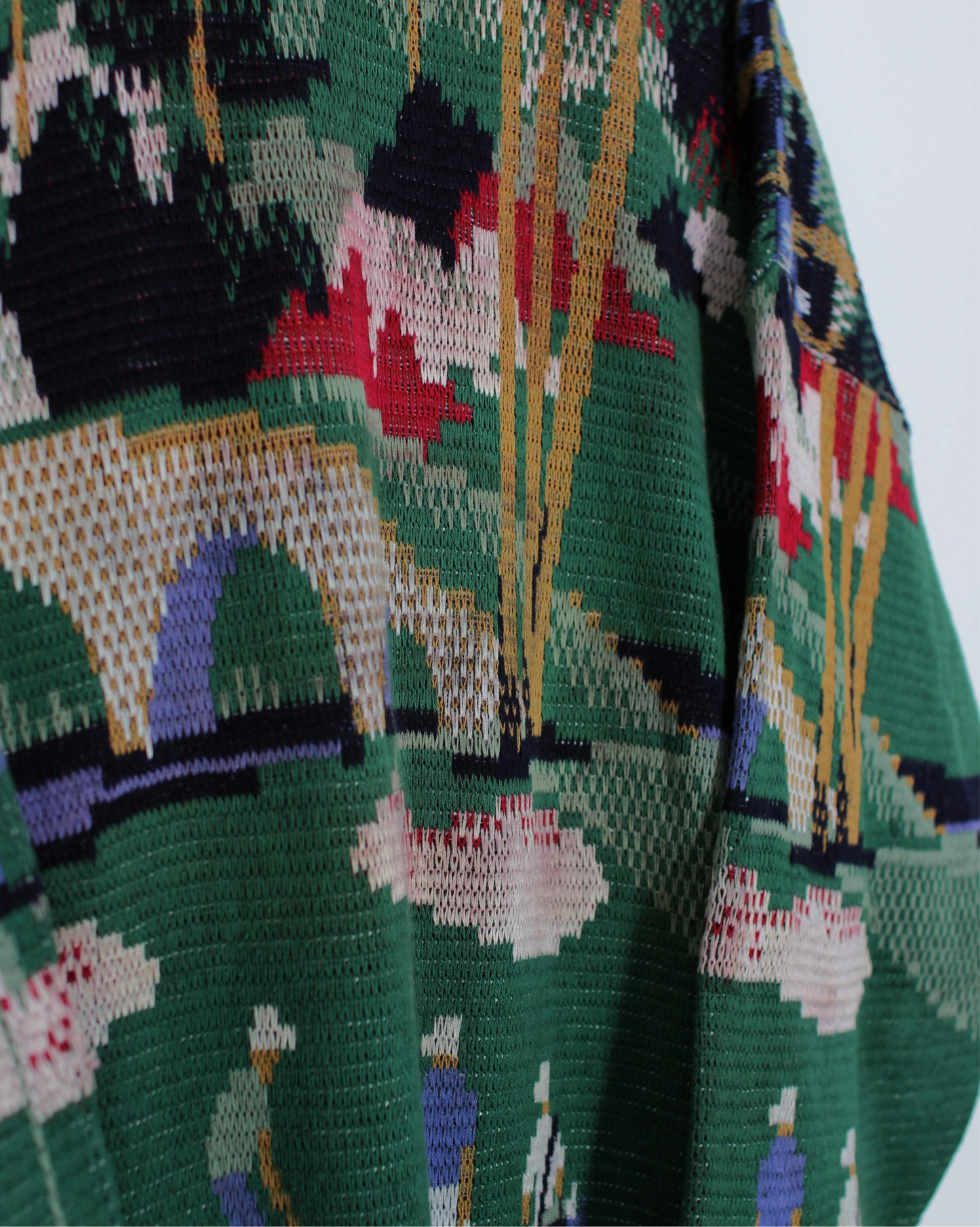 90s Crossings Abstract Crewneck Knit (XL)