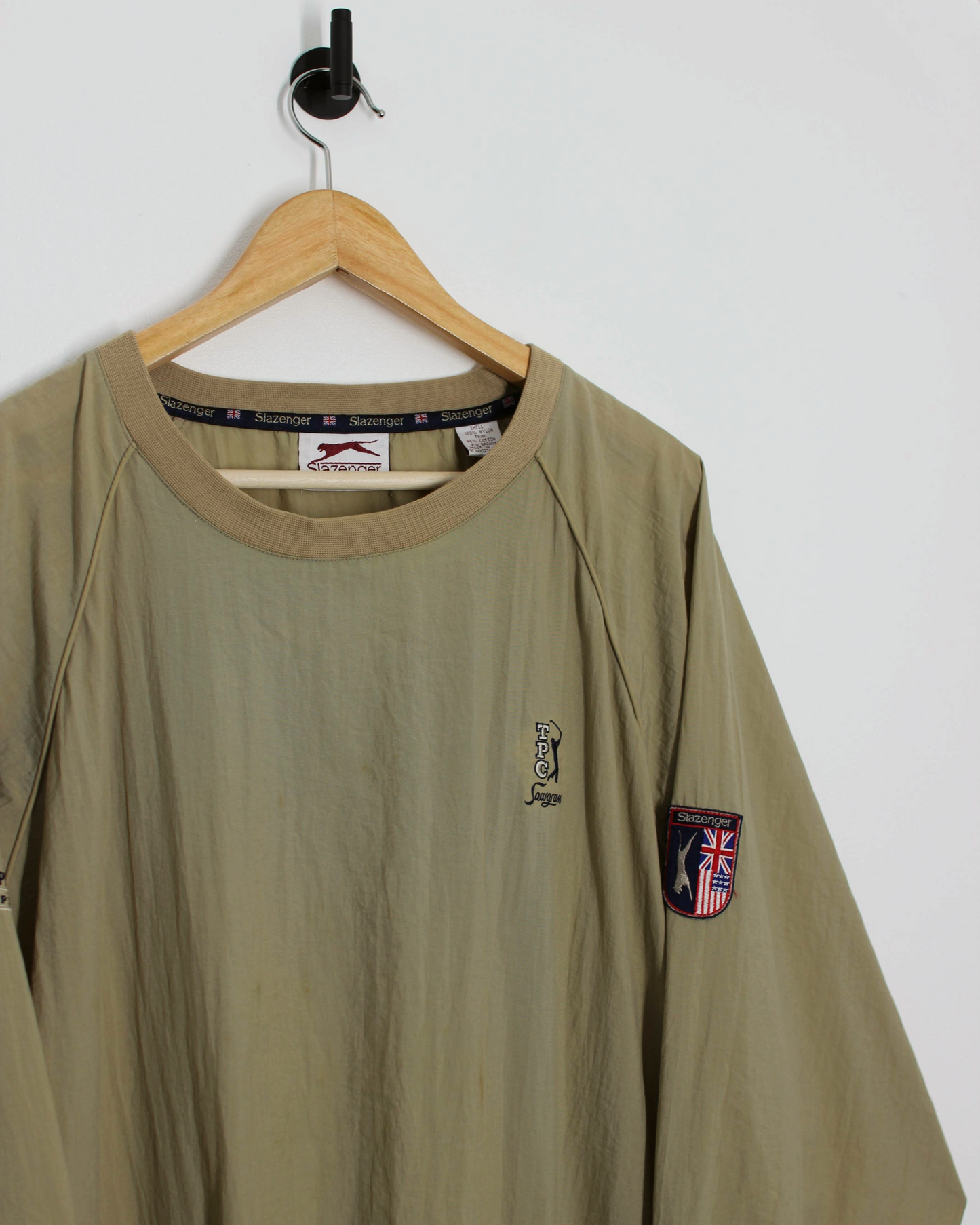 90s The Players TPC Sawgrass Slazenger Beige Windbreaker (XL)
