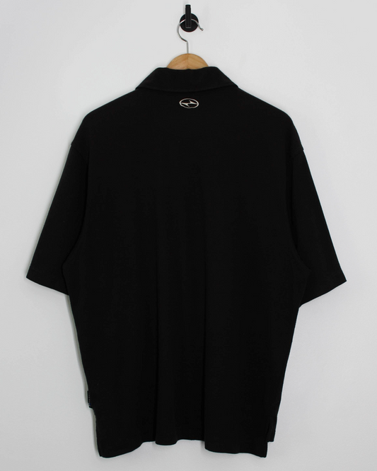 90s Nike Tiger Woods Yin Yang Black/Yellow Polo-Shirt (M)