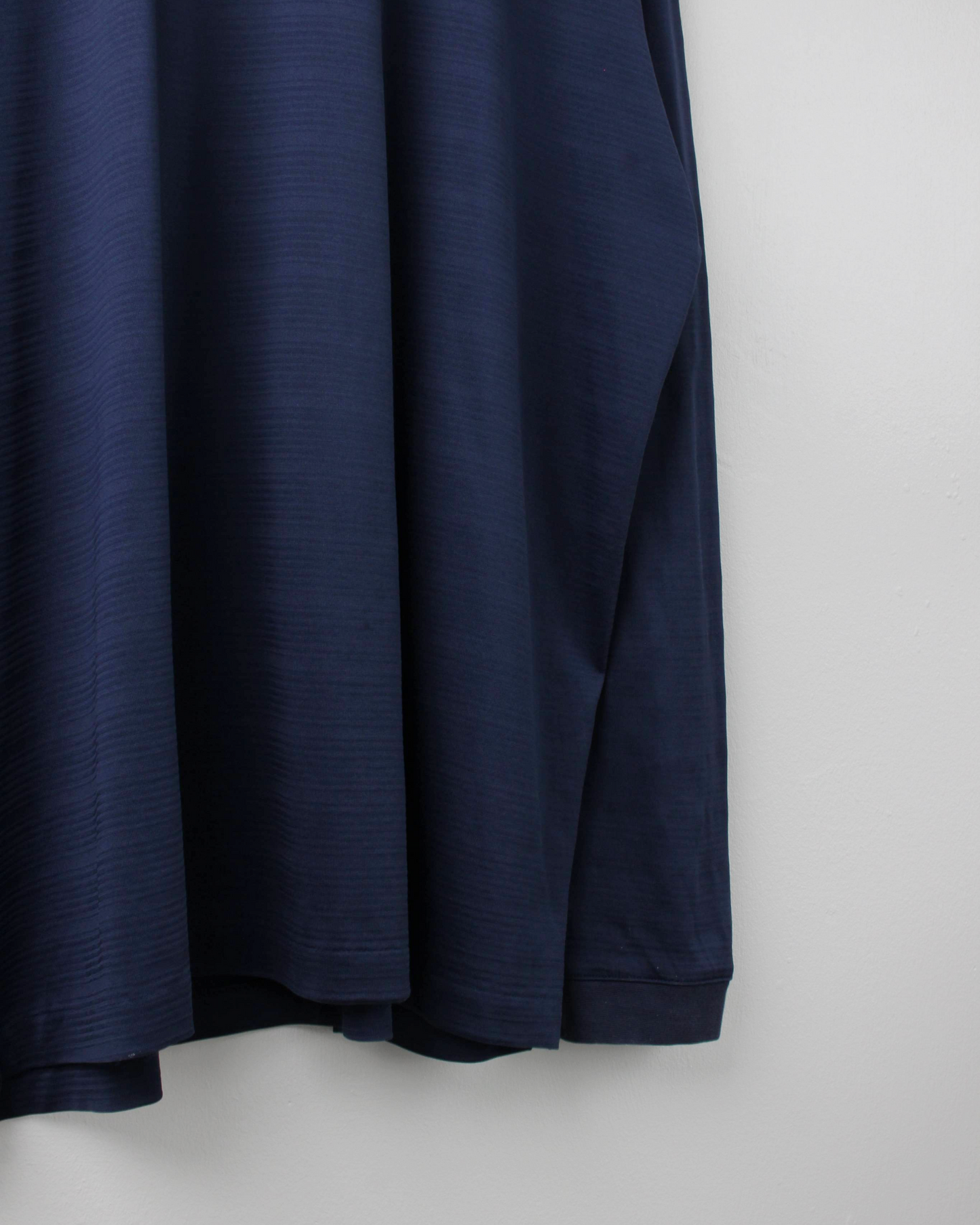 00s Nike Tiger Woods Navy Long Sleeve Polo (XXL)