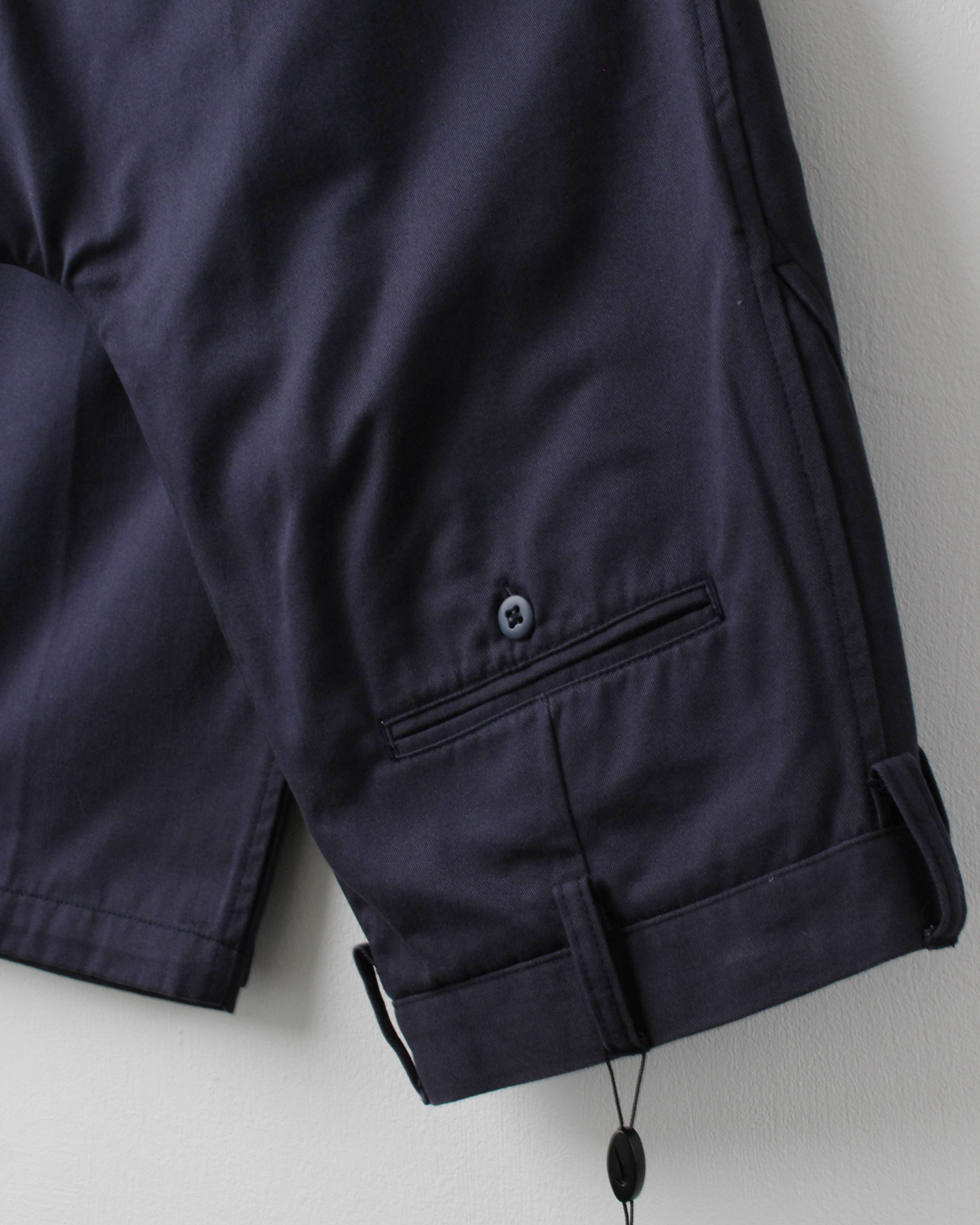 00s Nike Navy Double Pleat Trousers with Tags (32W 32L)