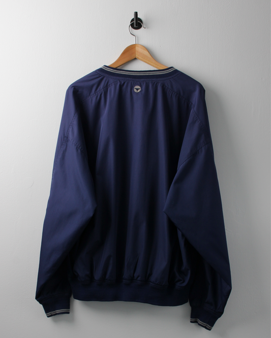 90s TaylorMade Navy V-Neck Windbreaker (L)