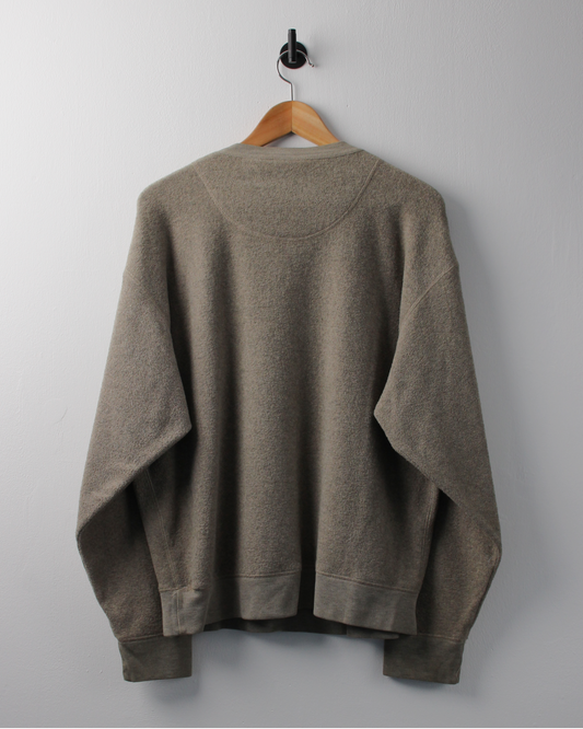 90s Reebok Golf Khaki Crewneck Sweatshirt (M)