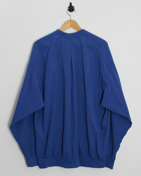 90s Nike TPC Sawgrass Blue Buttoned Windbreaker (L)
