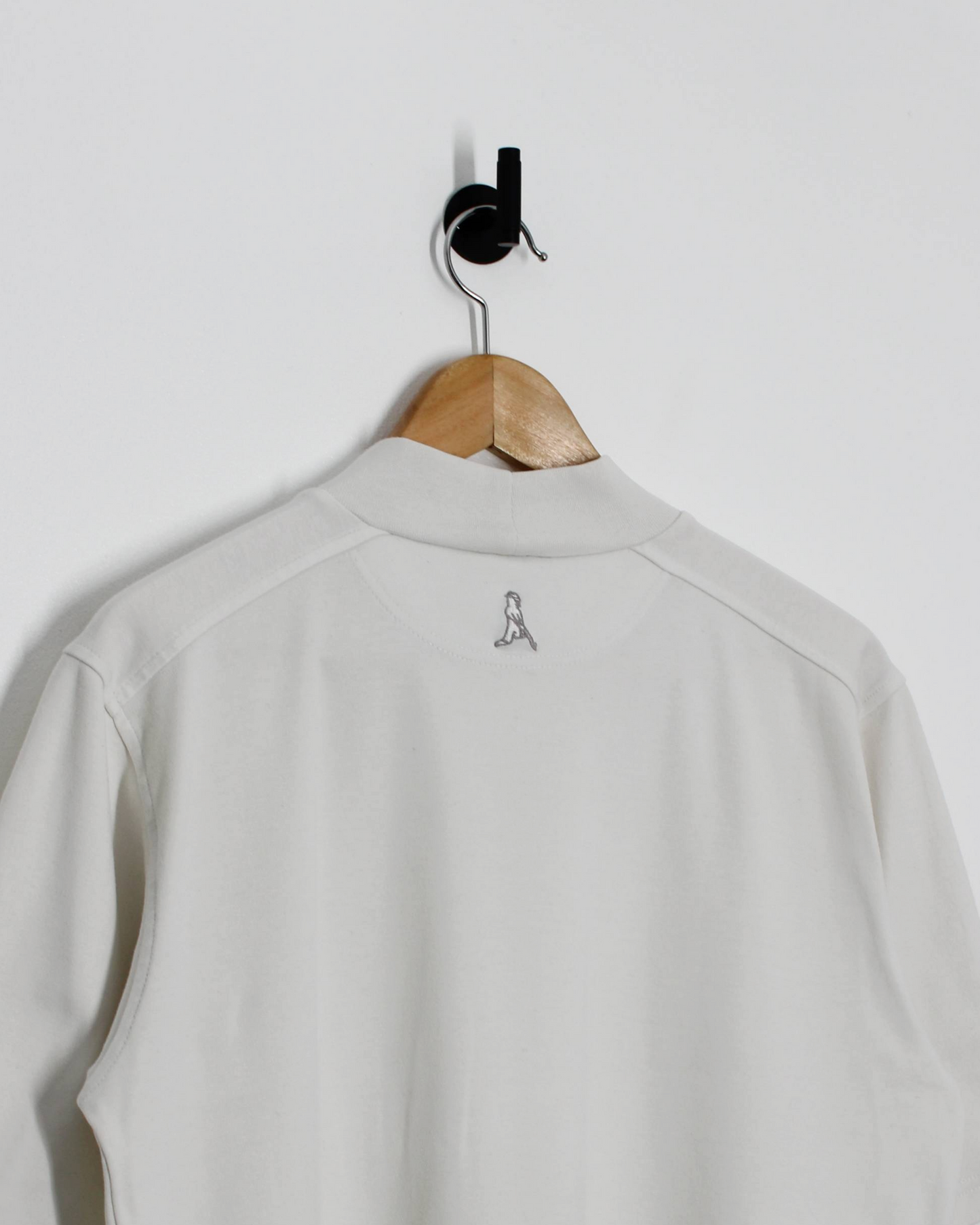 00s Ping ‘Mr Ping’ Logo White Mock Neck (M)