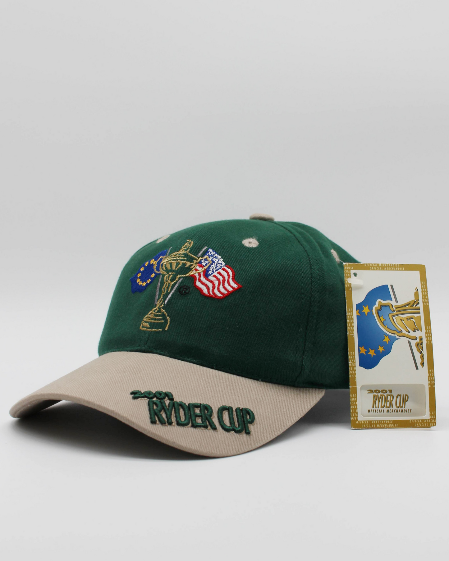 2001 Ryder Cup Green Cap with Tags