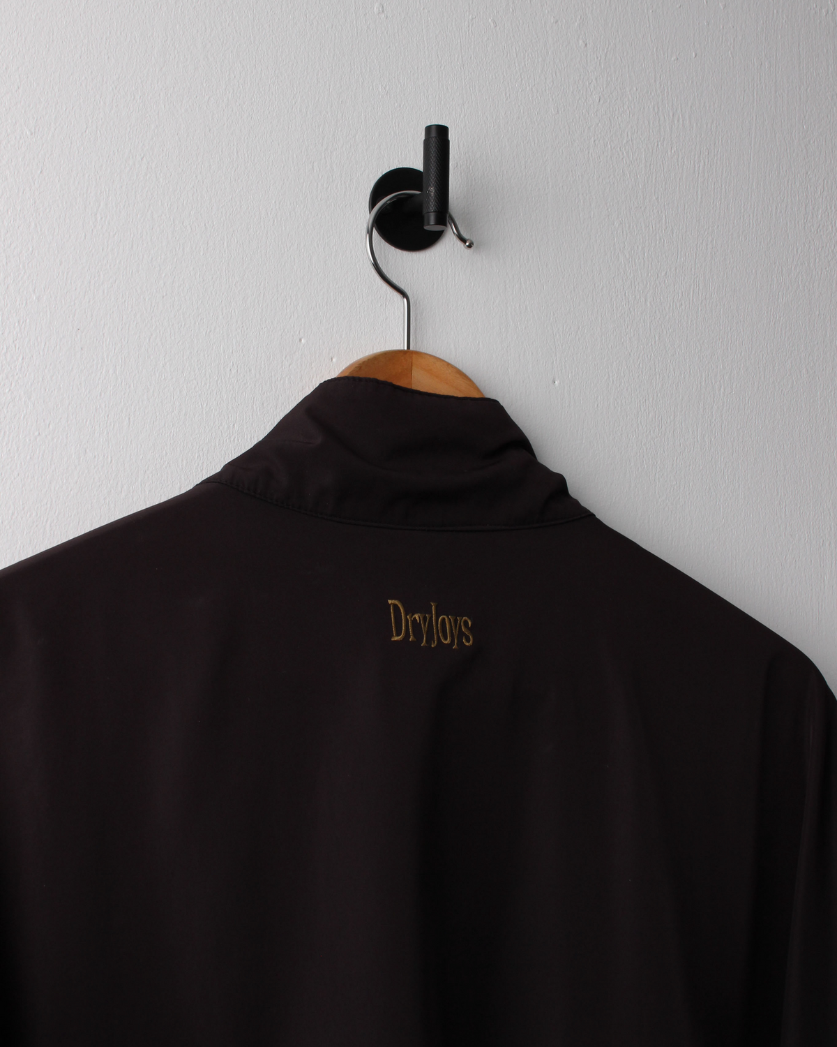 90s FootJoy Black & Cream Half Zip Jacket (L)