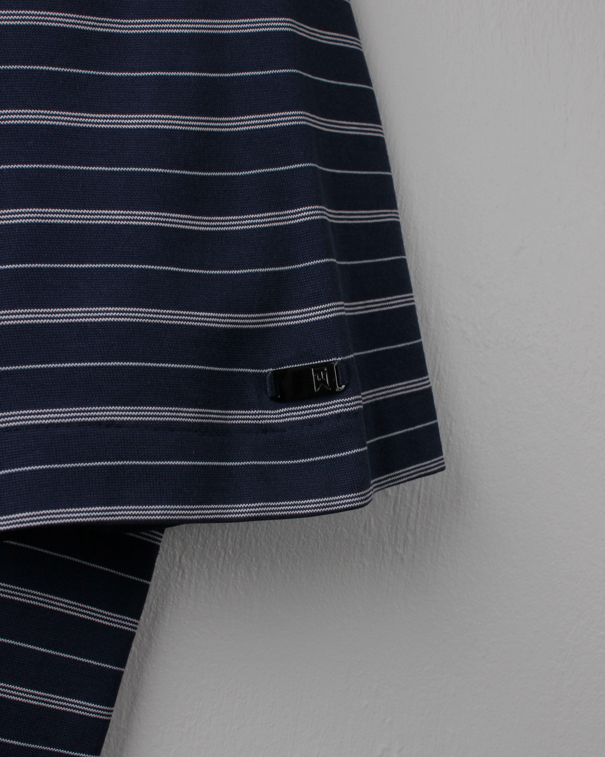 00s Nike Tiger Woods Collection Navy Striped Polo (M)