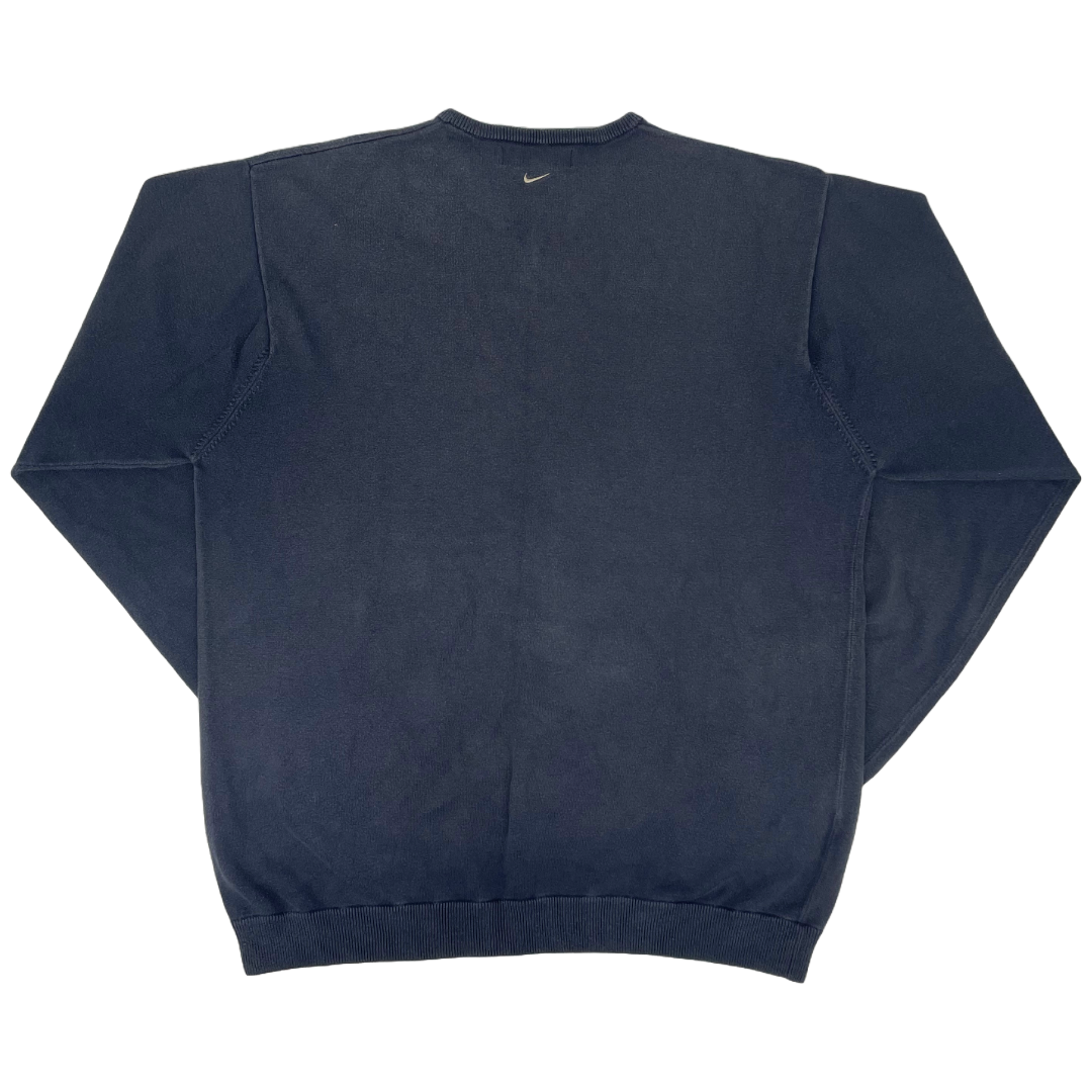 Nike Navy/White Golf Jumper (XL)