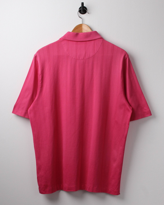 00s Nike Tiger Woods Pink Polo-Shirt (M)