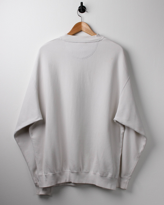 00s Adidas Golf Cream Crewneck Sweatshirt (XL)