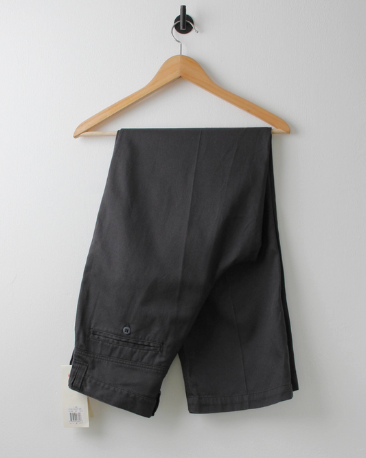 90s Nike Yin Yang Dark Grey Golf Trousers with Tags (30W 32L)