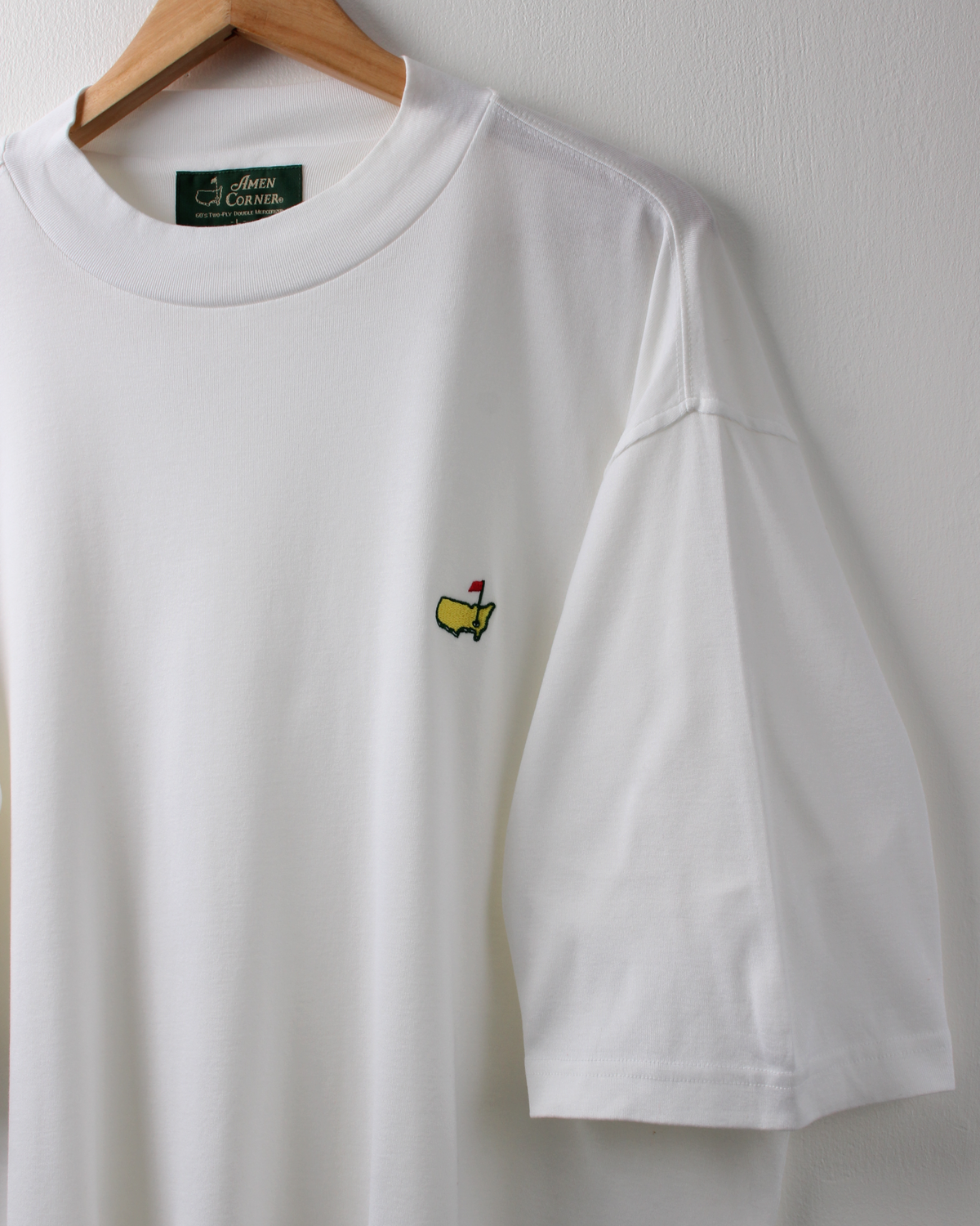 90s Masters White Mock Neck (L)