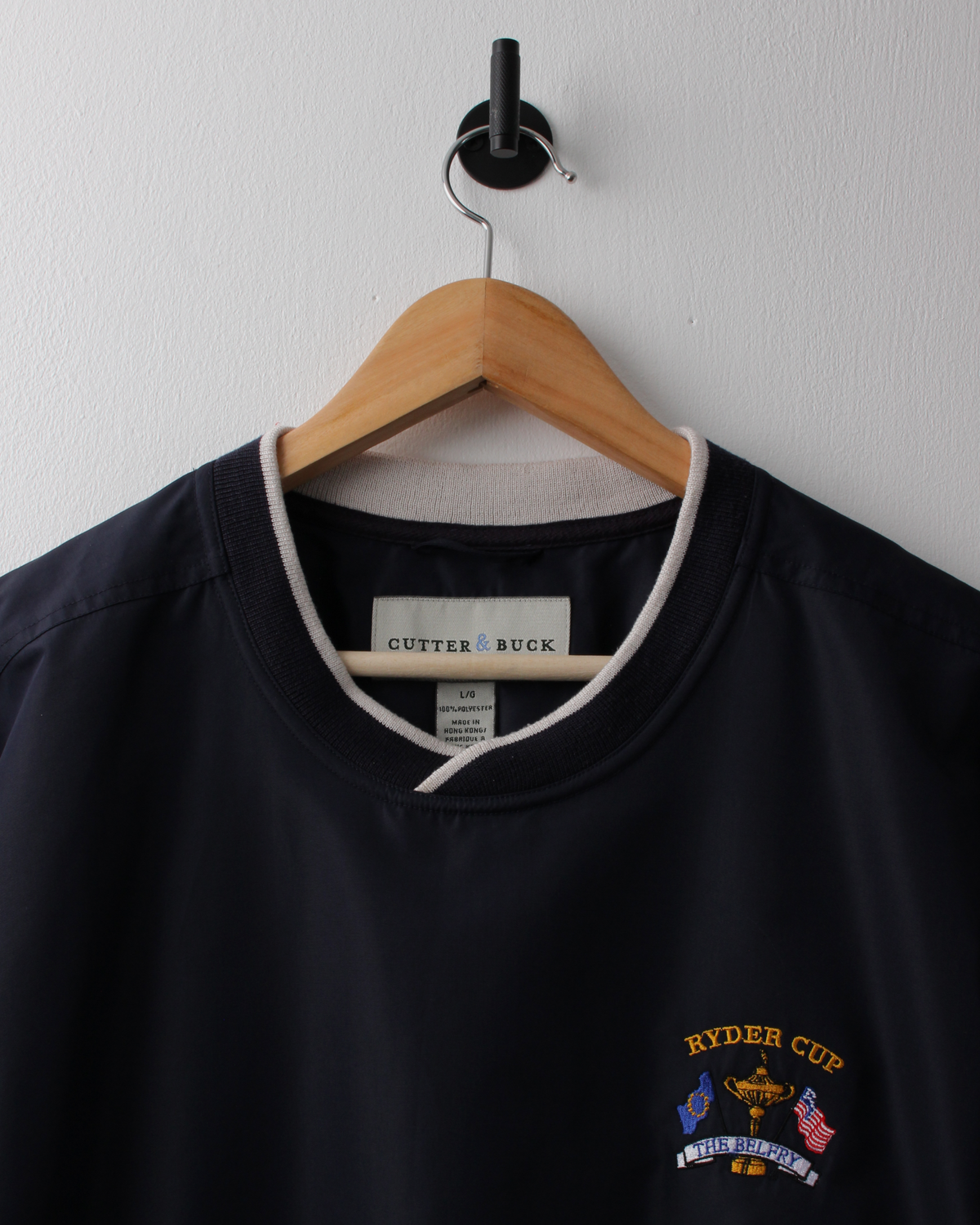 90s Ryder Cup The Belfry Navy Windbreaker (L)