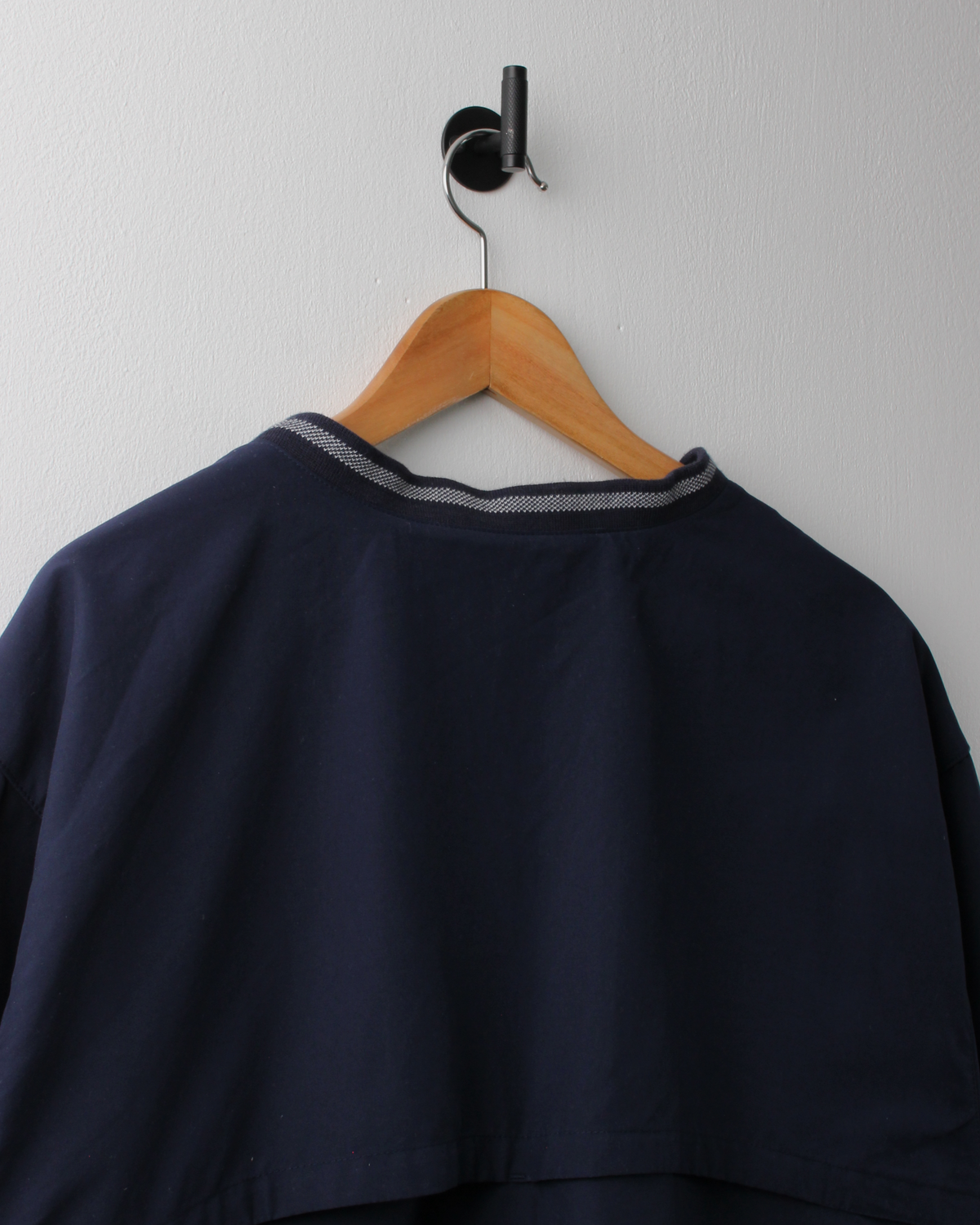 00s Nike Navy Short Sleeved Lightweight Windbreaker (XL)