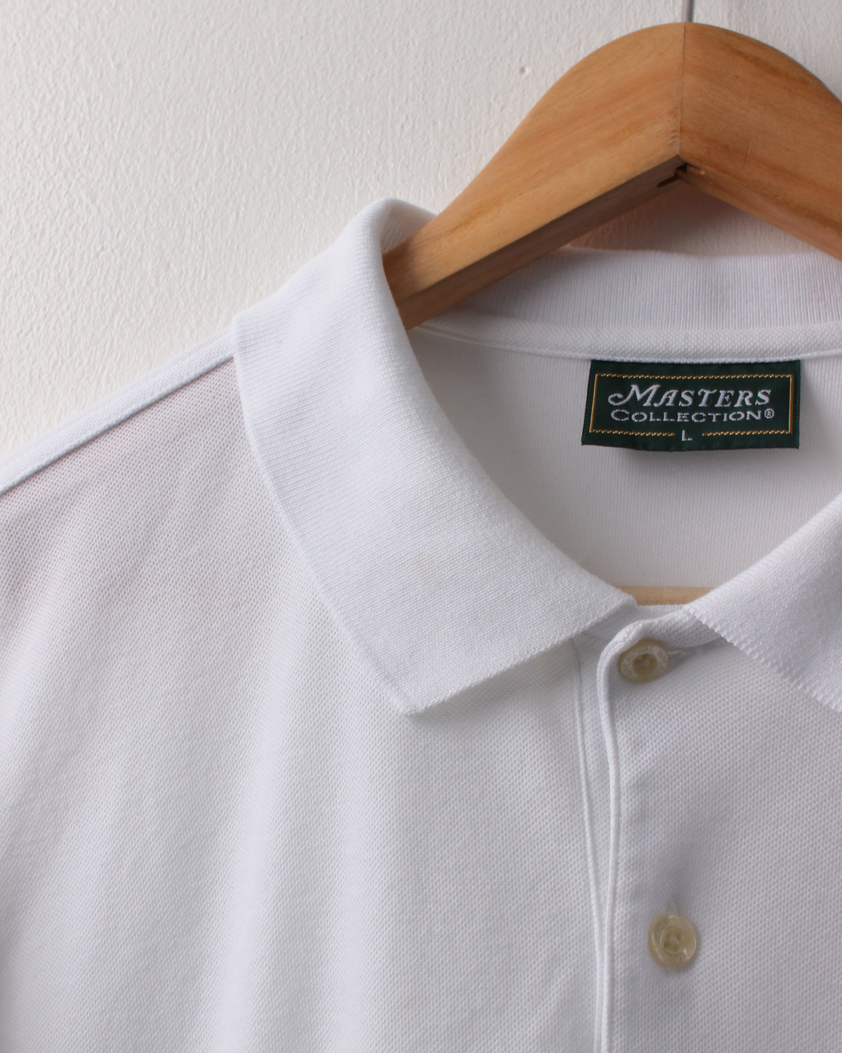 00s Masters White Polo (L)