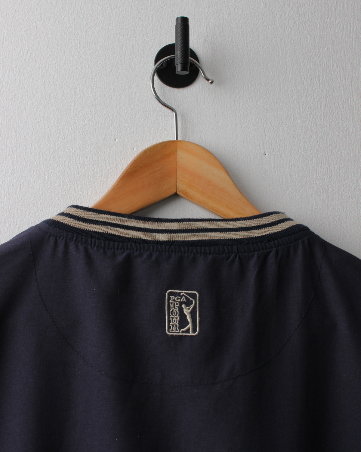 90s PGA Tour Navy Windbreaker Golf Vest (L)