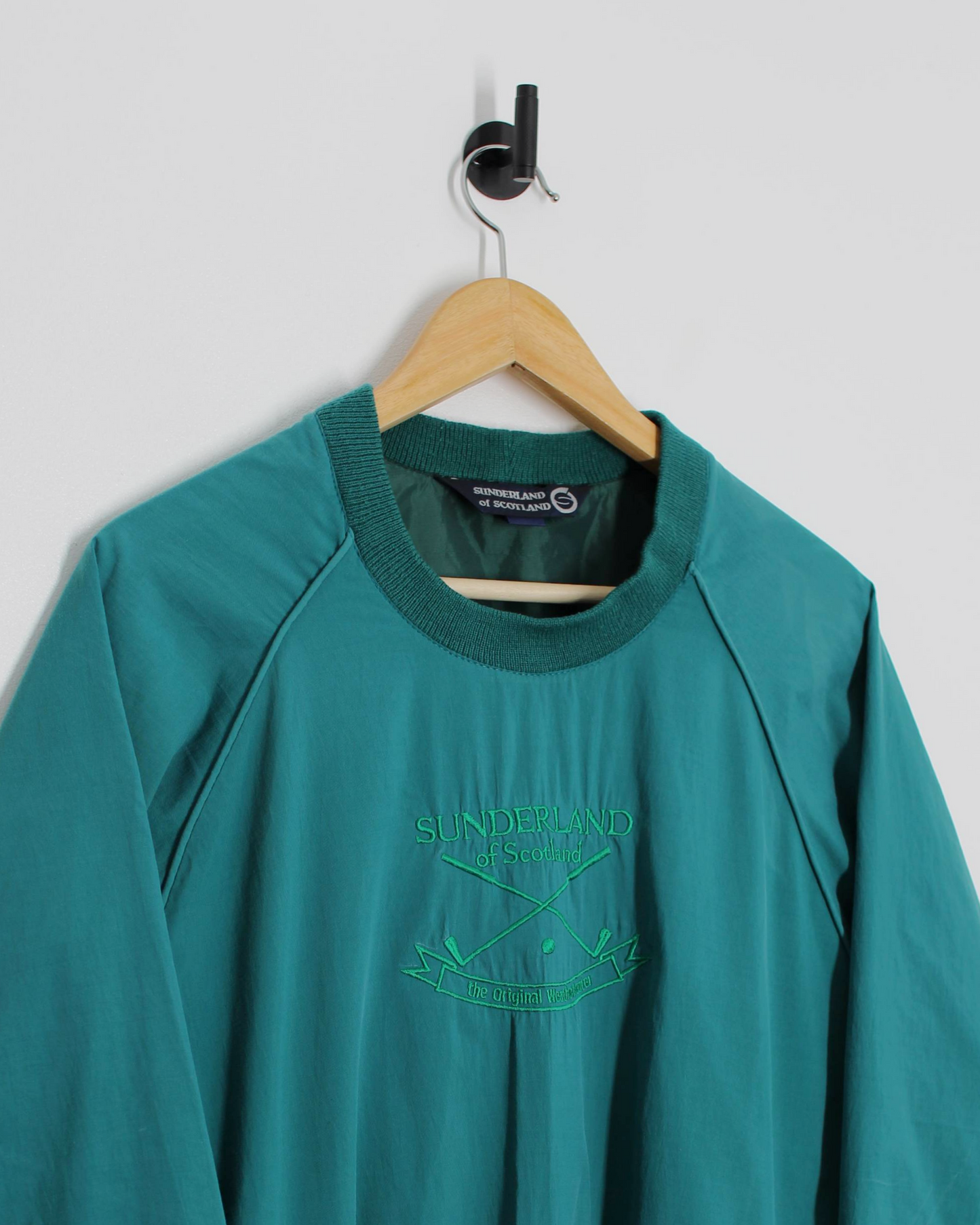 90s Sunderland Of Scotland Green Windbreaker (Ladies M)