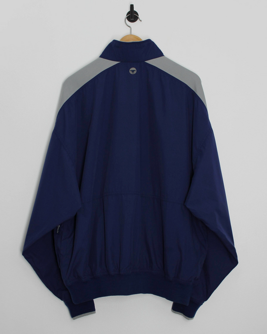 90s TaylorMade Blue/Grey Quarter Zip Jacket (XL)