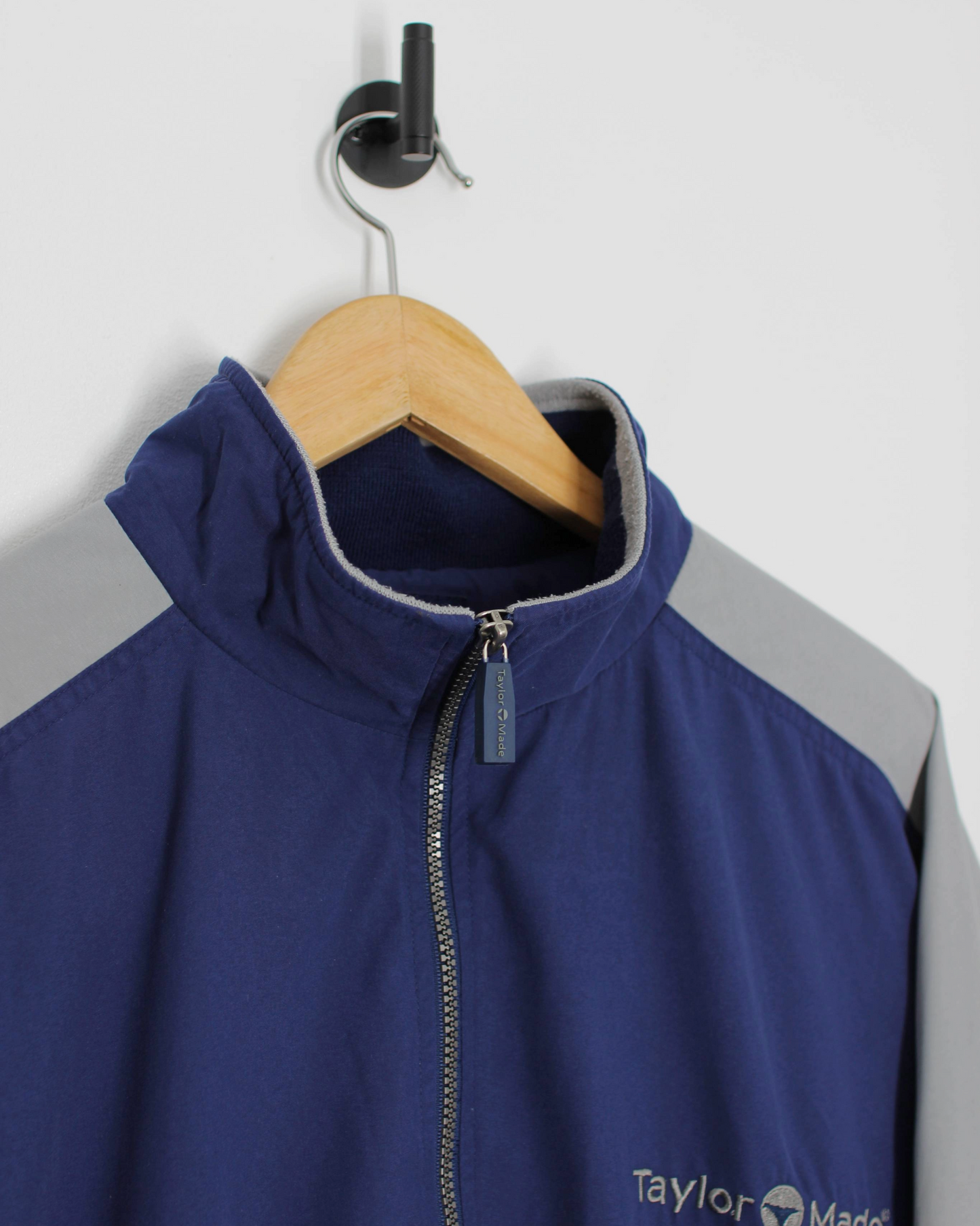 90s TaylorMade Blue/Grey Quarter Zip Jacket (XL)