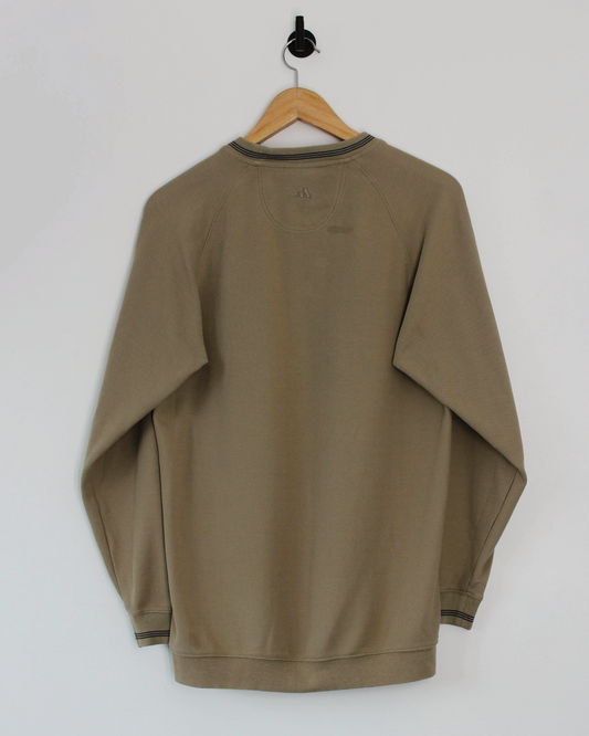 Adidas Gold Crewneck Sweatshirt (S)