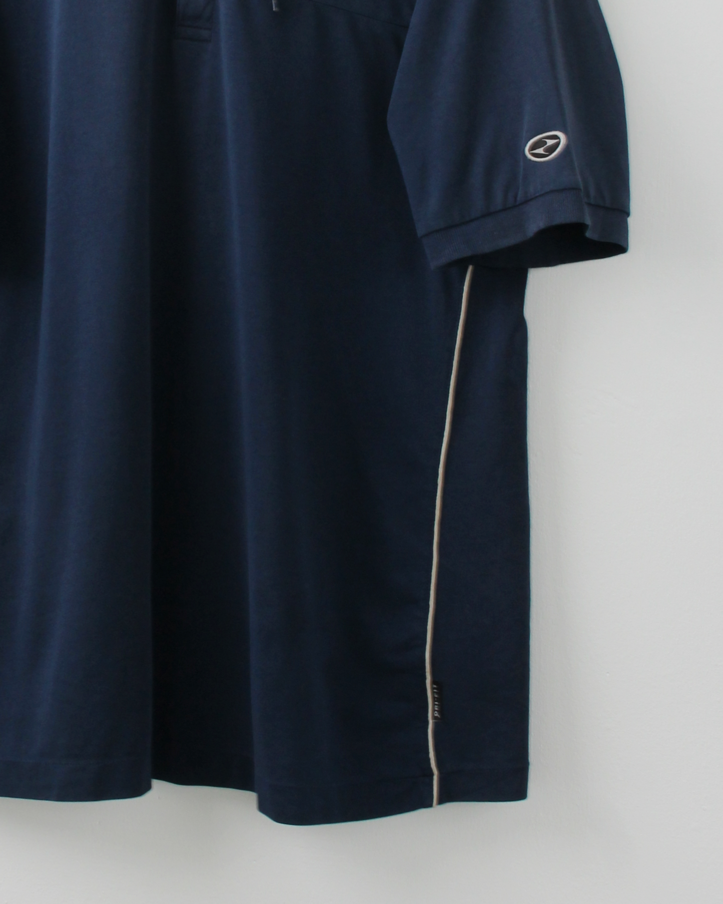 90s Nike Tiger Woods Yin Yang Navy Polo (XL)