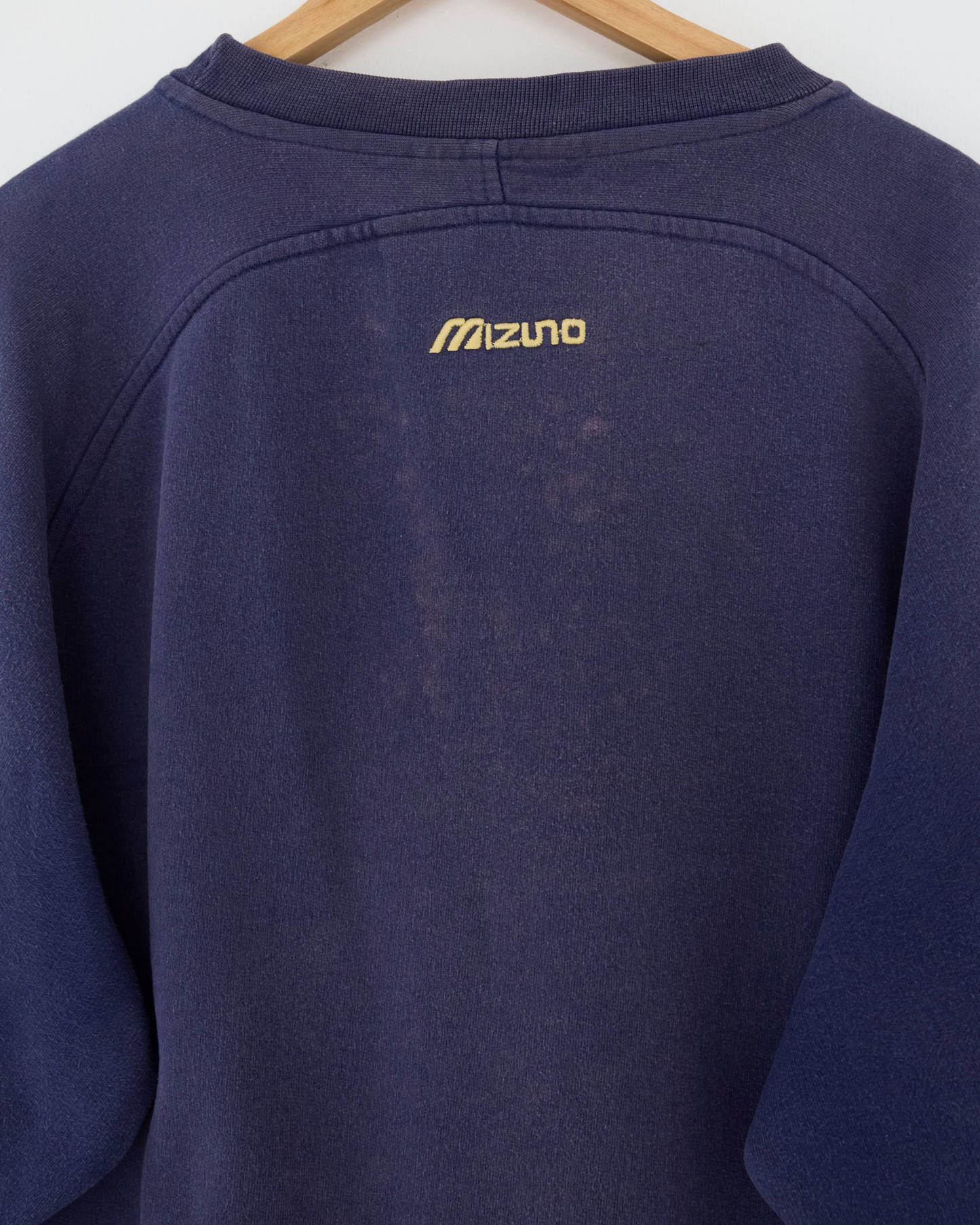 00s Mizuno Blue & Yellow Graphic Crewneck Sweatshirt (L)