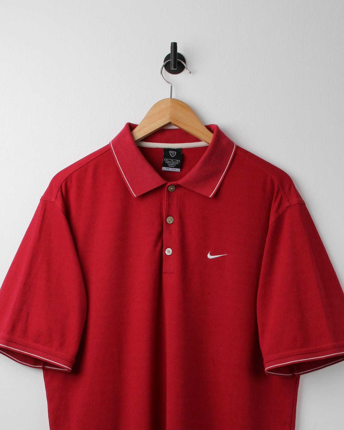 00s Nike Red Polo (M)