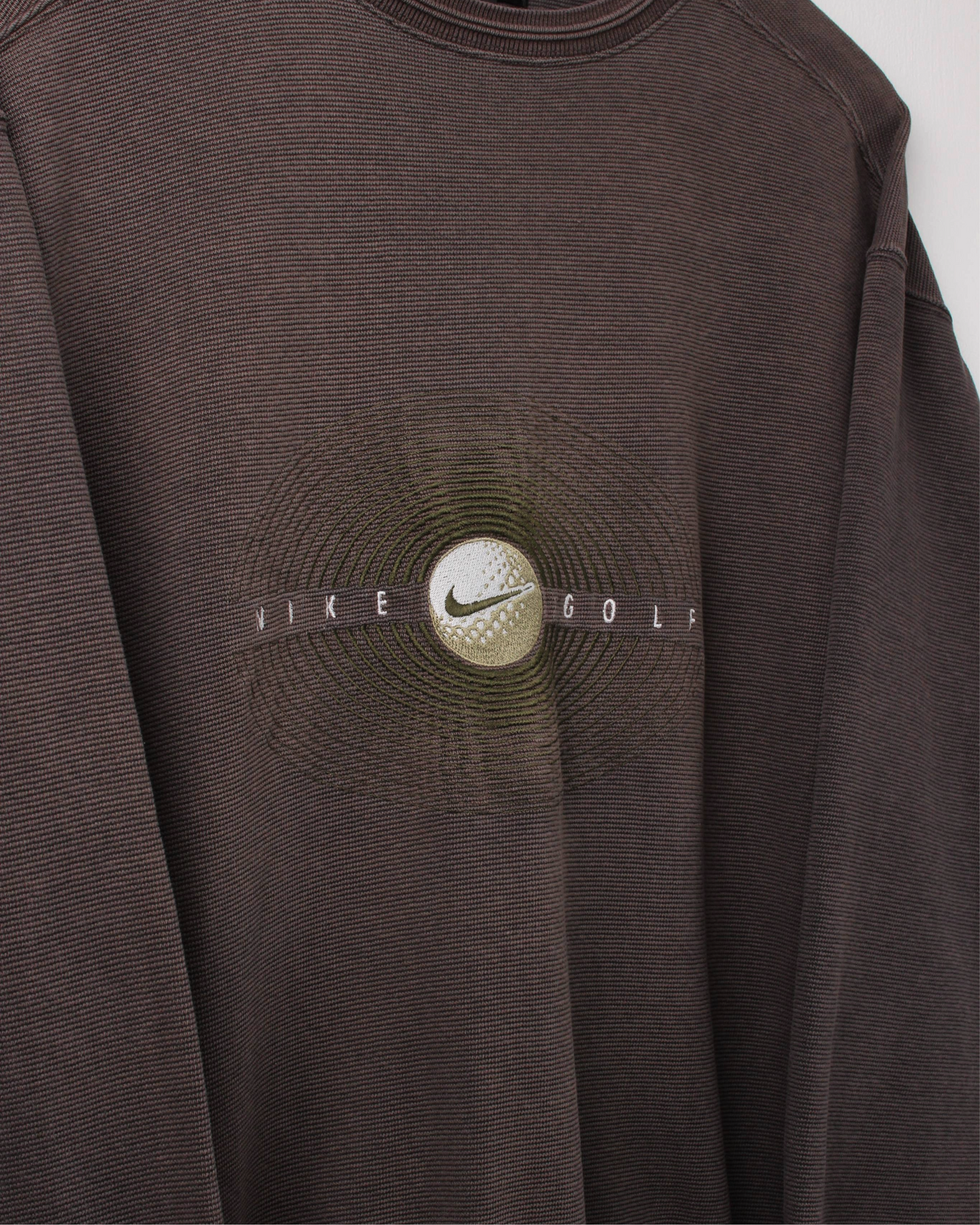 90s Nike Charcoal Graphic Heavyweight Sweatshirt (M)
