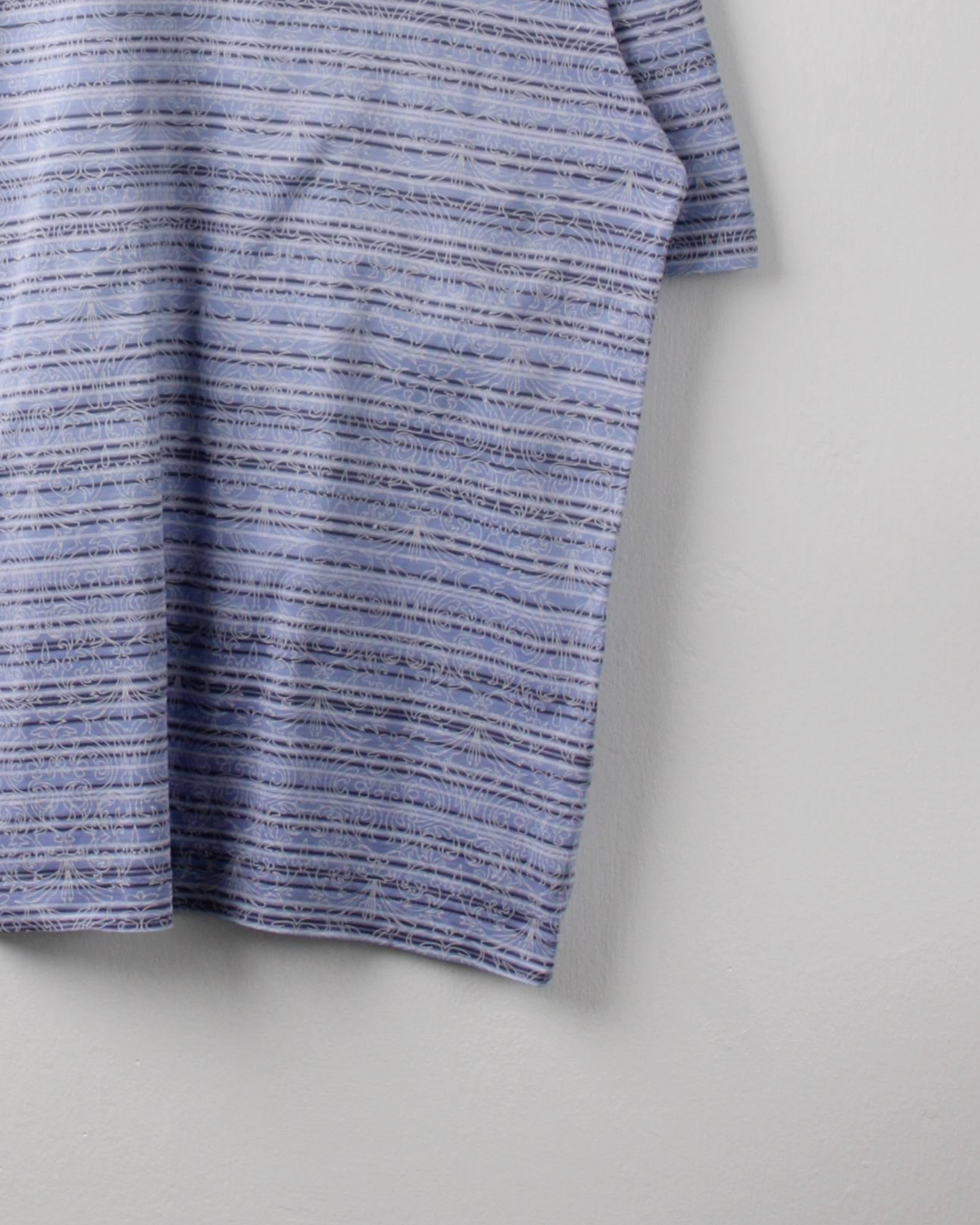 00s Nike Tiger Woods Violet Patterned Polo (S)