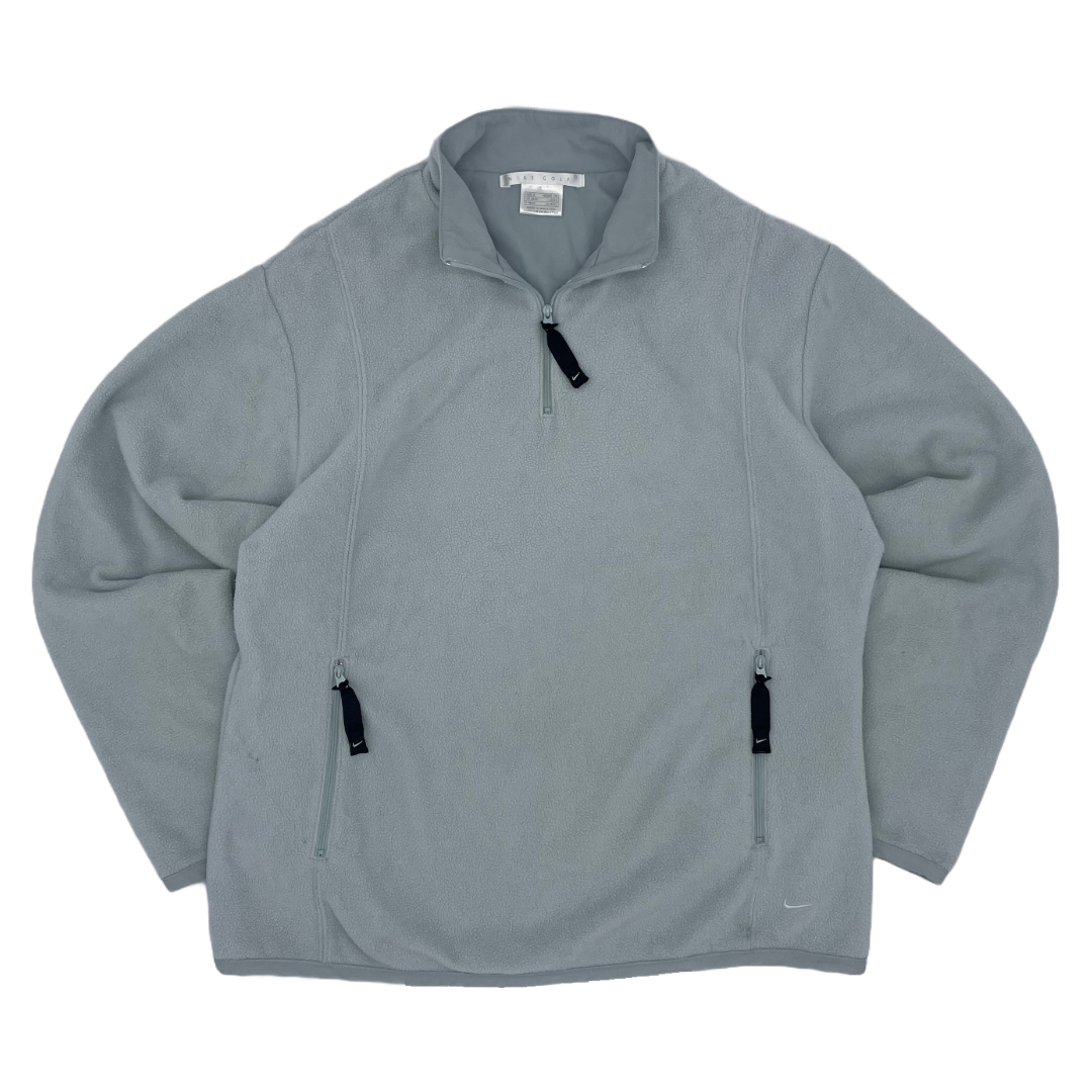 Nike Golf Women's Light Grey Quarter Zip Jumper (M)