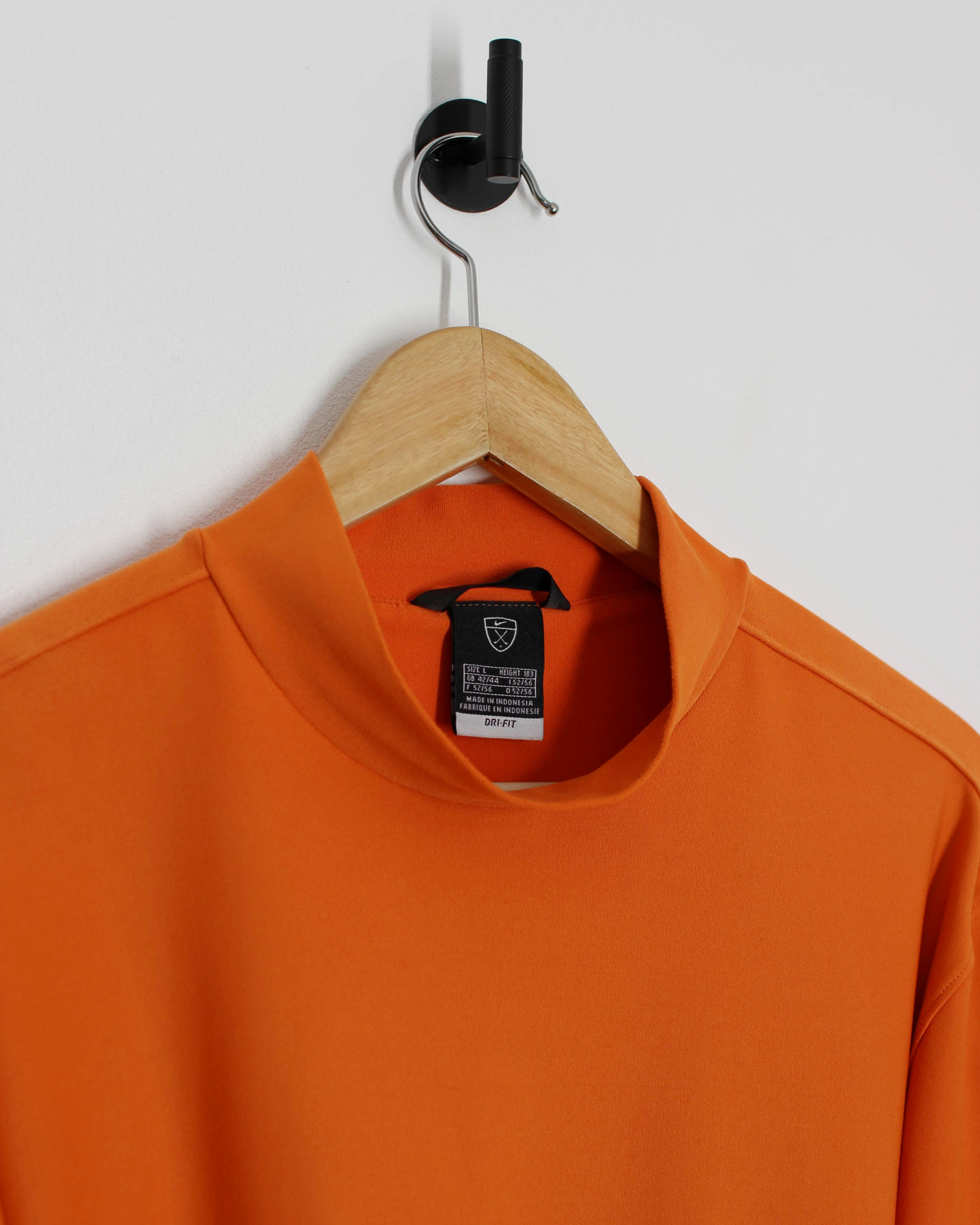 00s Nike Orange Mock Neck (L)