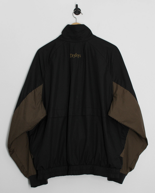 90s FootJoy Black/Brown Full Zip Jacket (L)