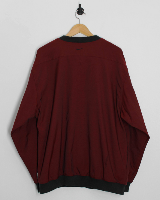 90s Nike Tiger Woods Yin Yang Crewneck Windbreaker (L)